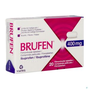 Ibuprofen 400mg — 20 tableta