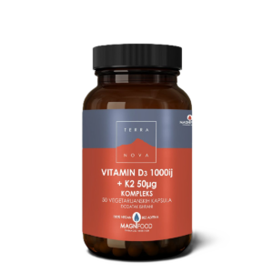 Vitamin D3 + K2 — 60 kapsula